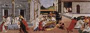 Sandro Botticelli, Nobilo St. Maas three miracles